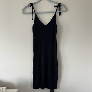 L.A. Hearts Ribbed Little Black Dress